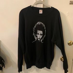 Edward Scissor Hands Black sweater